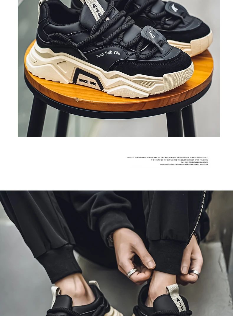 New Men's Casual Sports Shoes 2025 Spring Fashion Versatile Low-Top Skate Shoes for Men Suitable for Outdoor Sports