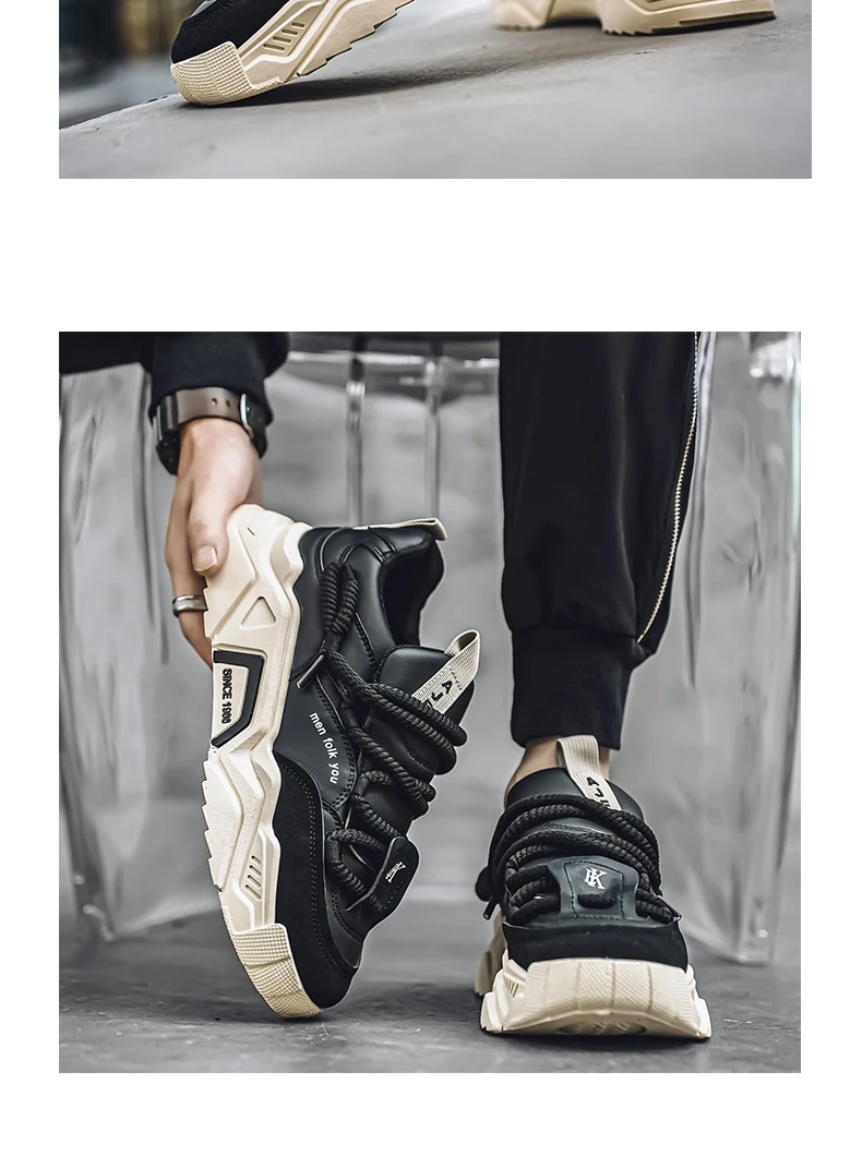 New Men's Casual Sports Shoes 2025 Spring Fashion Versatile Low-Top Skate Shoes for Men Suitable for Outdoor Sports