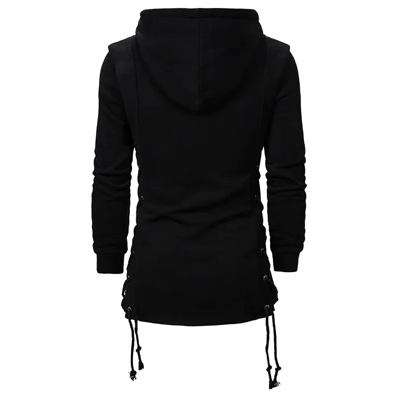 Autumn Men Hoodies Sweatshirts Casual Hooded jacket Long Sleeve Hoodie Men Slim Fit Streetwear Loose Jacket Coats