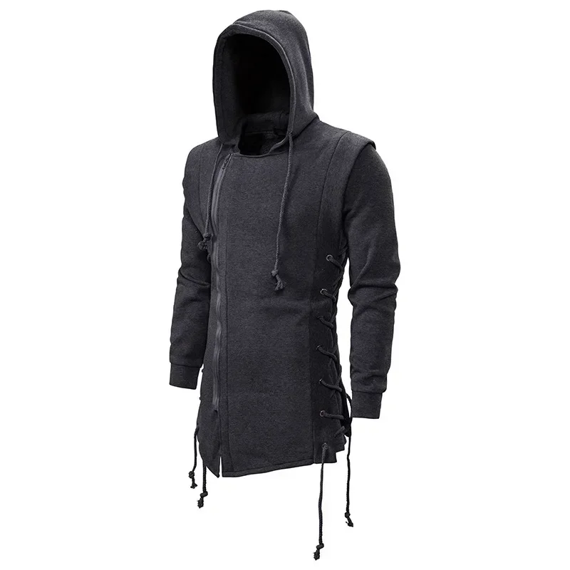 Autumn Men Hoodies Sweatshirts Casual Hooded jacket Long Sleeve Hoodie Men Slim Fit Streetwear Loose Jacket Coats
