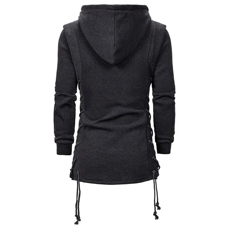 Autumn Men Hoodies Sweatshirts Casual Hooded jacket Long Sleeve Hoodie Men Slim Fit Streetwear Loose Jacket Coats