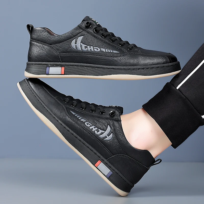 Trendy Men's Casual Shoes Simple Men's Retro Genuine Leather Shoes Elegant Formal  Commuter Work Shoes Free Delivery Loafers