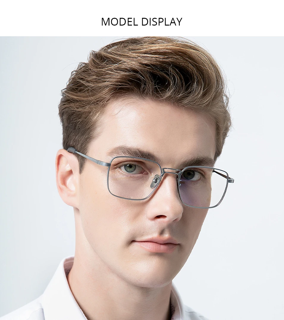 FONEX Titanium Glasses Frame Men New Brand Design Square Eyeglasses Male High Quality Ultralight Japanese Custom Eyewear DRX8827
