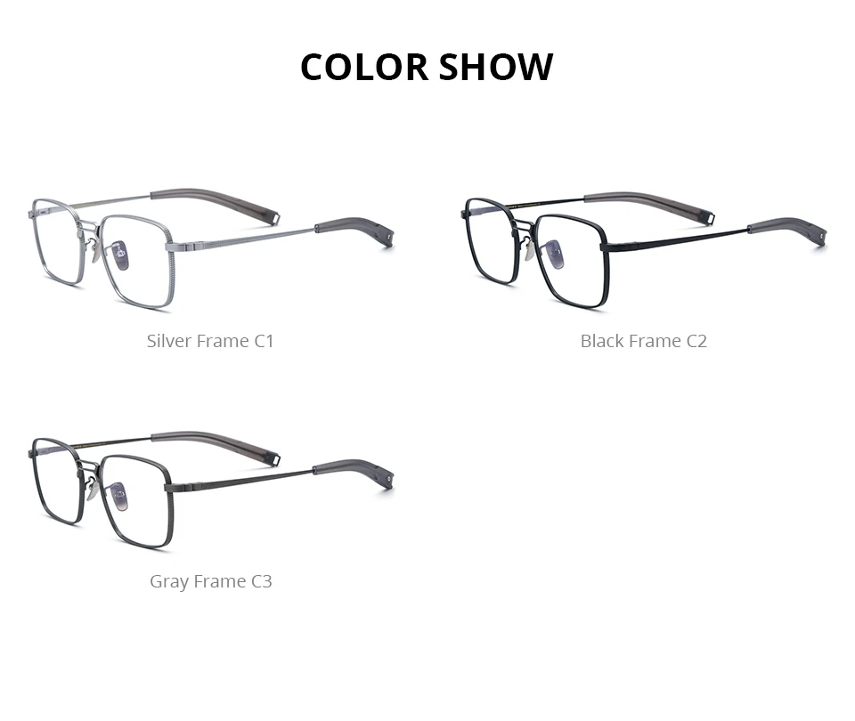 FONEX Titanium Glasses Frame Men New Brand Design Square Eyeglasses Male High Quality Ultralight Japanese Custom Eyewear DRX8827