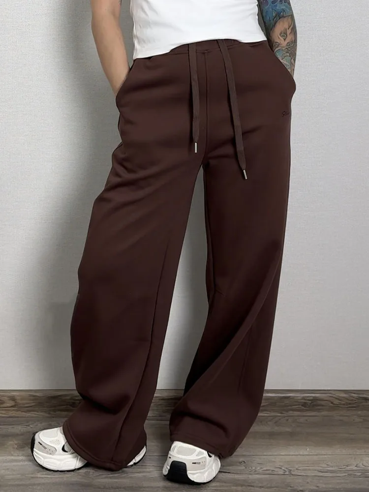 Women Tracksuits Winter Fleece Sweatsuit Brown Warm Crop Zipper Hoodies And Sweatpants Set For Women 2 Piece Velvet Pants Sets