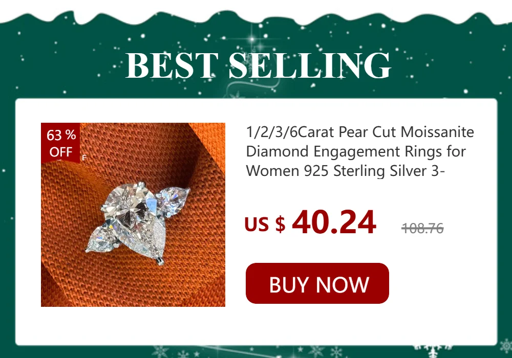 1-4carat Waterdrop Moissanite Pendant Necklace with Certificate S925 Silver Solitaire Pear Cut Lab Diamond Neckchain for Woman