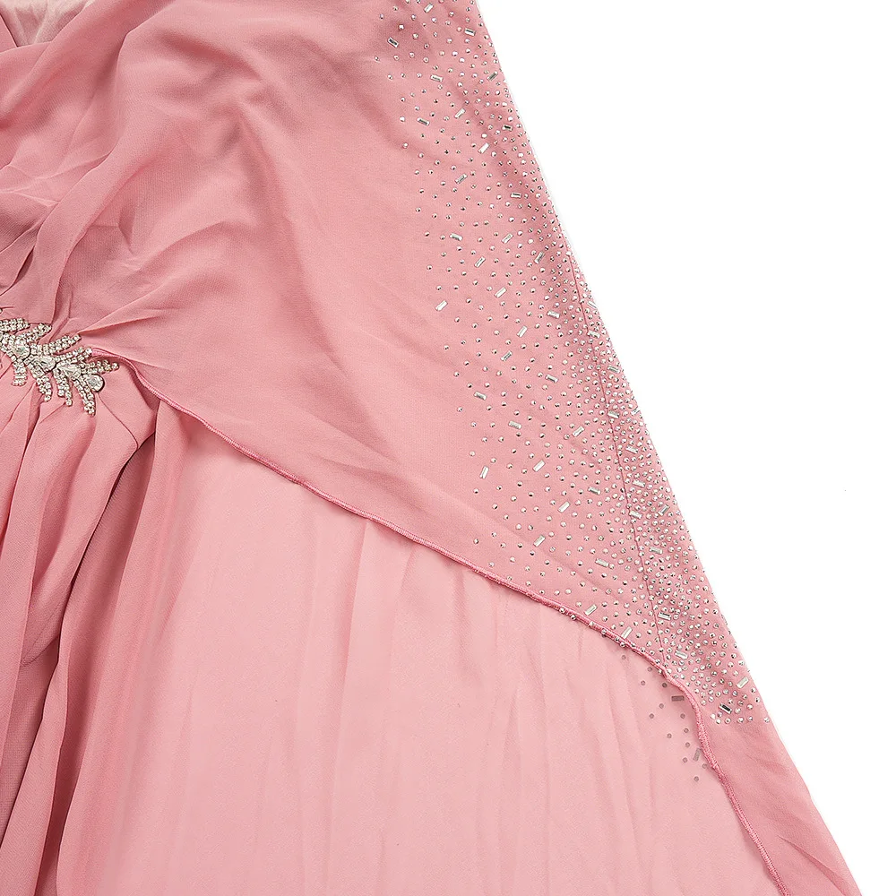 2026 Spring Summer Clothing Elegant Women Chiffon Long Dress Birthday Prom Party Evening Gowns African Robes Dubai Kaftan Abayas