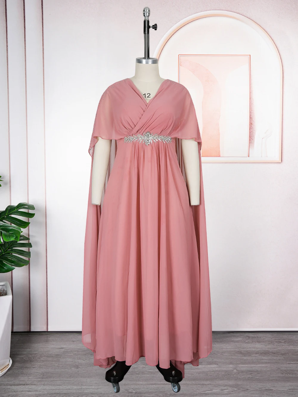 2026 Spring Summer Clothing Elegant Women Chiffon Long Dress Birthday Prom Party Evening Gowns African Robes Dubai Kaftan Abayas