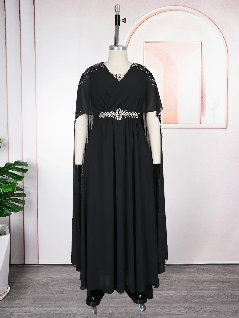 2026 Spring Summer Clothing Elegant Women Chiffon Long Dress Birthday Prom Party Evening Gowns African Robes Dubai Kaftan Abayas