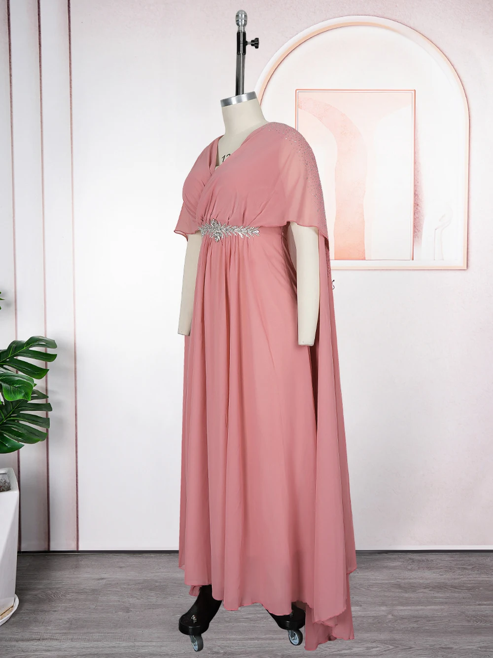 2026 Spring Summer Clothing Elegant Women Chiffon Long Dress Birthday Prom Party Evening Gowns African Robes Dubai Kaftan Abayas