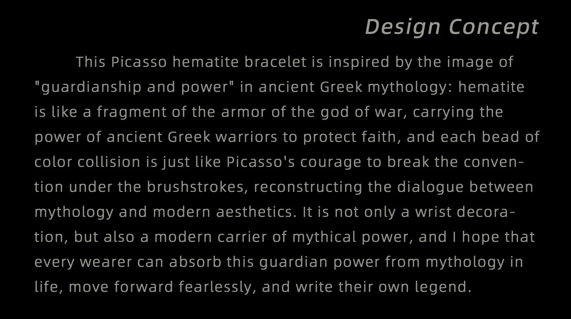 YOUNG&RICH Luxury Picasso Jasper Hematite Bracelet 4mm Bohemian Style Niche Accessory Handcrafted Unisex Bracelet