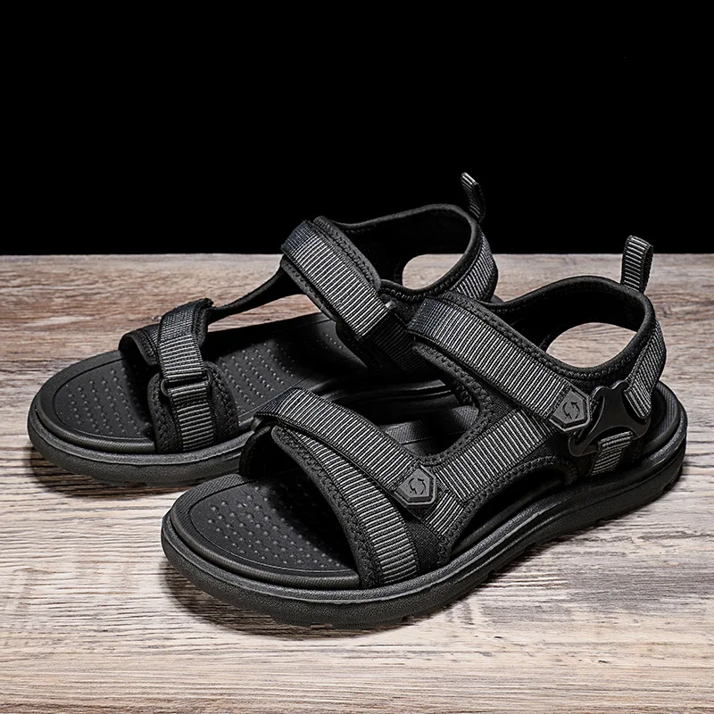 Summer Mens Sandals Wear Resistant Male Beach Shoes Fashion Comfortable Platform Shoes Non Slip New Men Shoes Hot Sale Sandalias
