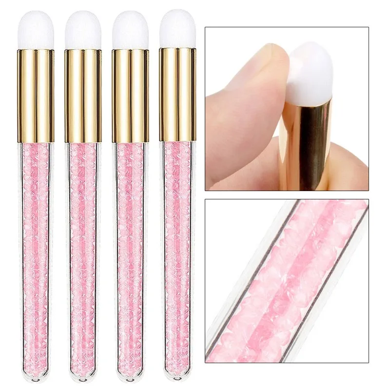 Grafting Eyelash Cleaning Kit 60ML Empty Foam Pump Dispenser Pore Deep Cleaning Brush Eyelash Extension Tube EVA Storage Bag