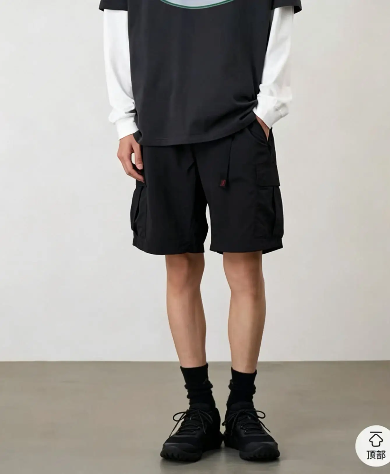 Gramicci Casual Adjustable Nylon Belt Cargo Shorts Japan Men Women High Quality Loose Camping Sunscreen Waterproof Shortpants
