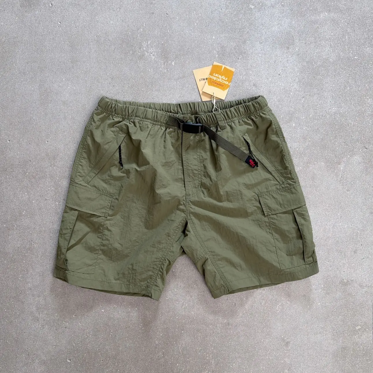 Gramicci Casual Adjustable Nylon Belt Cargo Shorts Japan Men Women High Quality Loose Camping Sunscreen Waterproof Shortpants