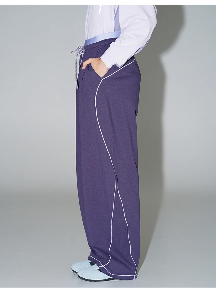 Men Women Mountain Outdoor Quick Dry Wide Leg Sport Pant Sweatpants Joggers Loose Casual Cycling Hiking Baggy Pants Trousers