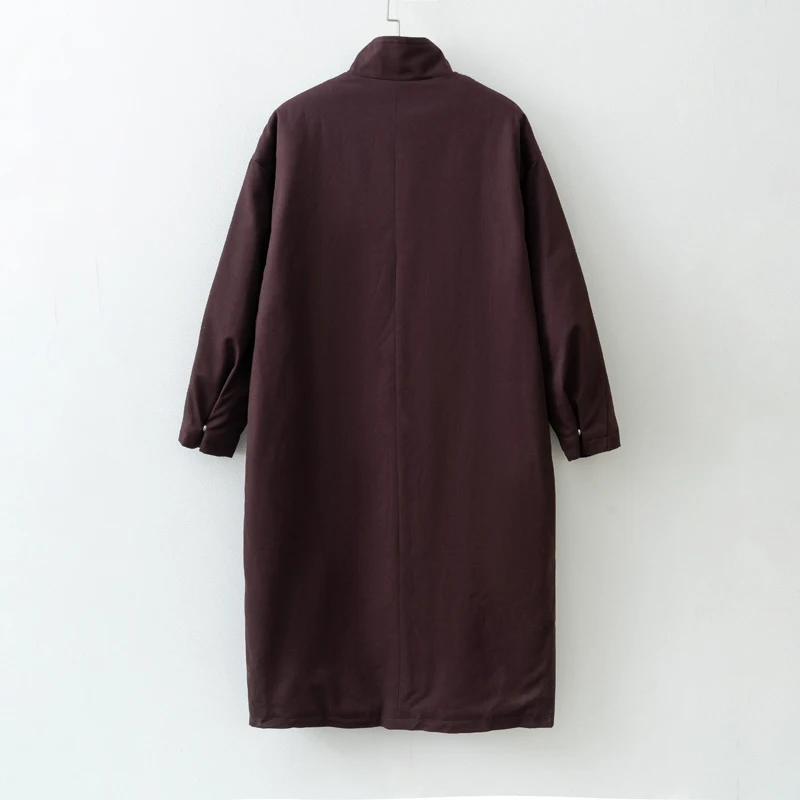 2026 Women Autumn Winter Oversized Trench Long coat Stylish Thick Warm Parkas