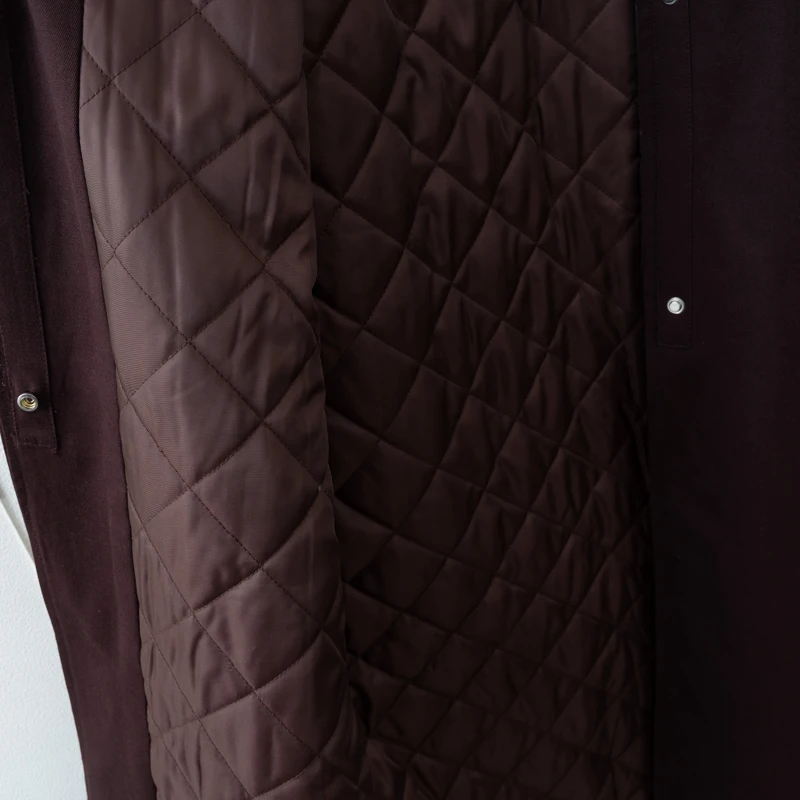 2026 Women Autumn Winter Oversized Trench Long coat Stylish Thick Warm Parkas