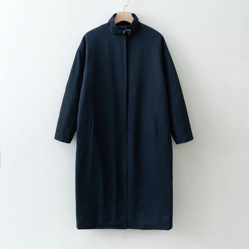 2026 Women Autumn Winter Oversized Trench Long coat Stylish Thick Warm Parkas