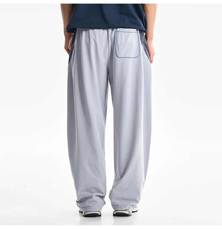Men Women Outdoor Hiking Quick Dry Loose Casual Sport Trousers Streetwear Lightweight Knitted Pants Unisex Joggers Sweatpants