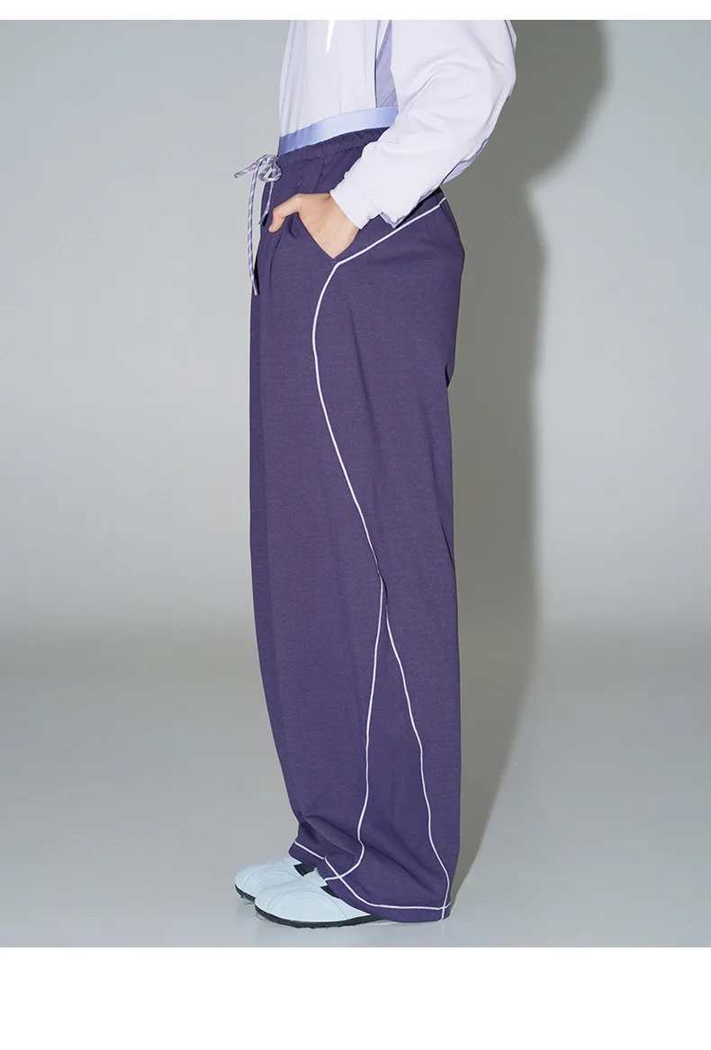 Men Women Outdoor Hiking Quick Dry Loose Casual Sport Trousers Streetwear Lightweight Knitted Pants Unisex Joggers Sweatpants