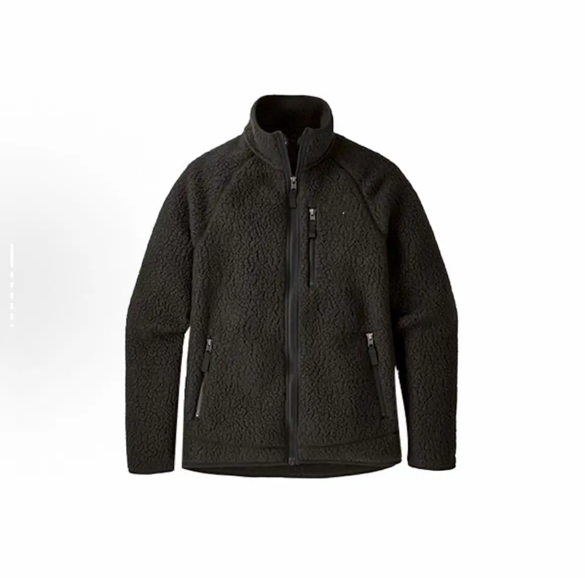 Winter stand collar wool jacket, warm and soft wool fleece, autumn casual jacket, outdoor daily wear, winter jacket for men