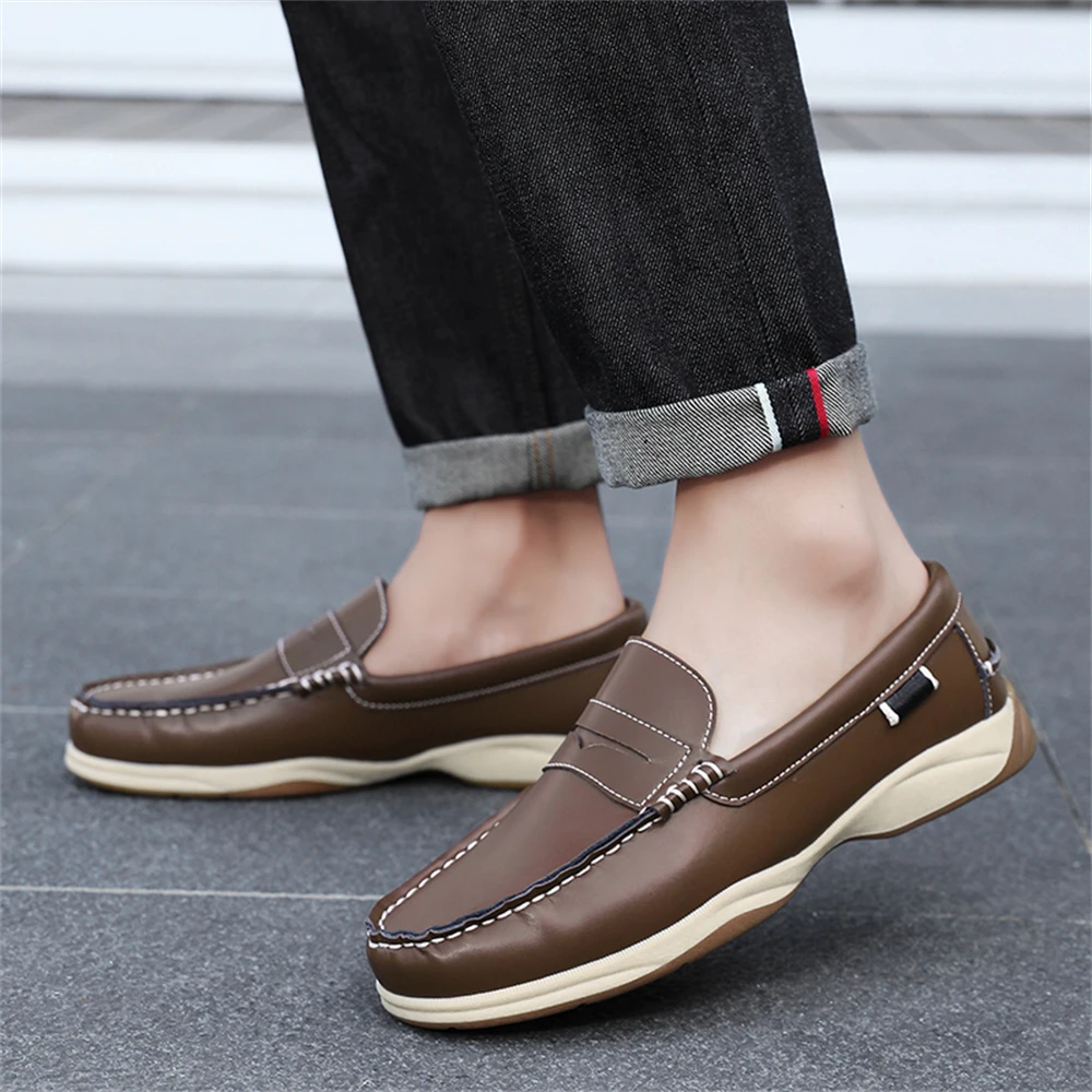 Men's Business Casual Loafers Shoes for Office Travel And Vacation Durable Elegant TPR Outsole Formal Shoes