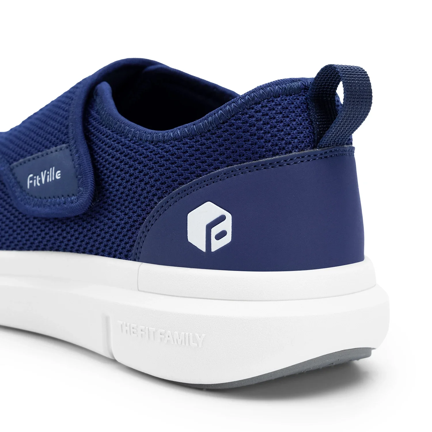 FitVille Men'S Diabetic Shoes Extra Wide 2E For Elder Orthopedics Feet Swollen Adjustable Walking Shoe Elderly Foot Pain Relief