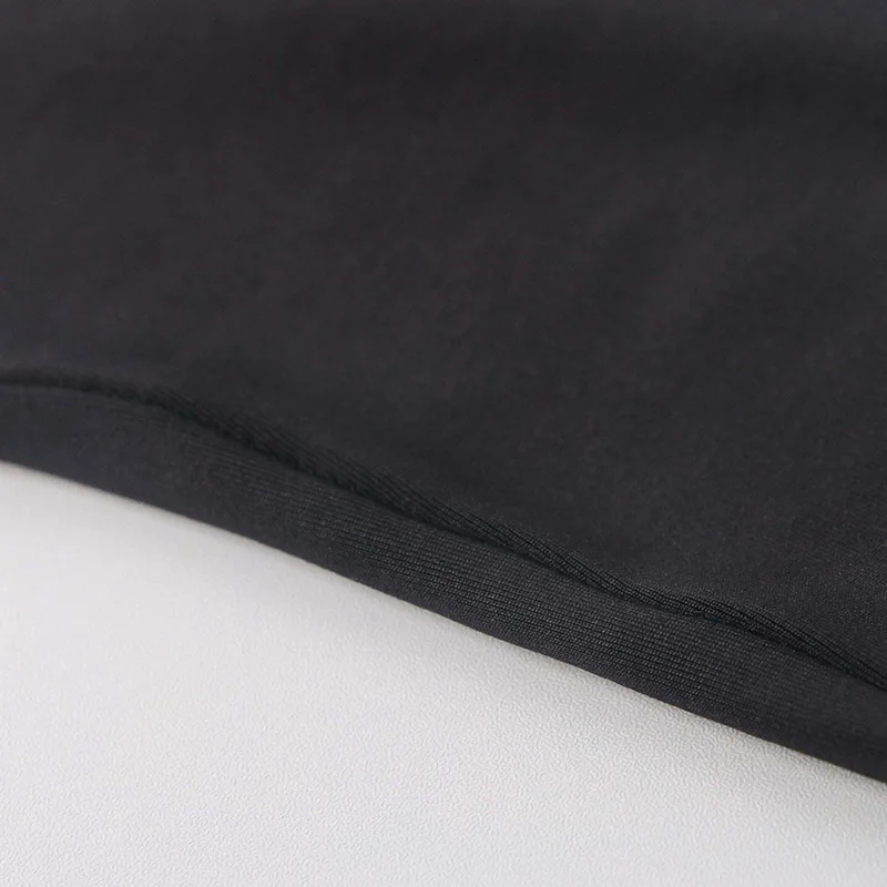 Fashionable winter black high waisted tight Y2K women's pants sexy shiny casual club 2025 tight pants