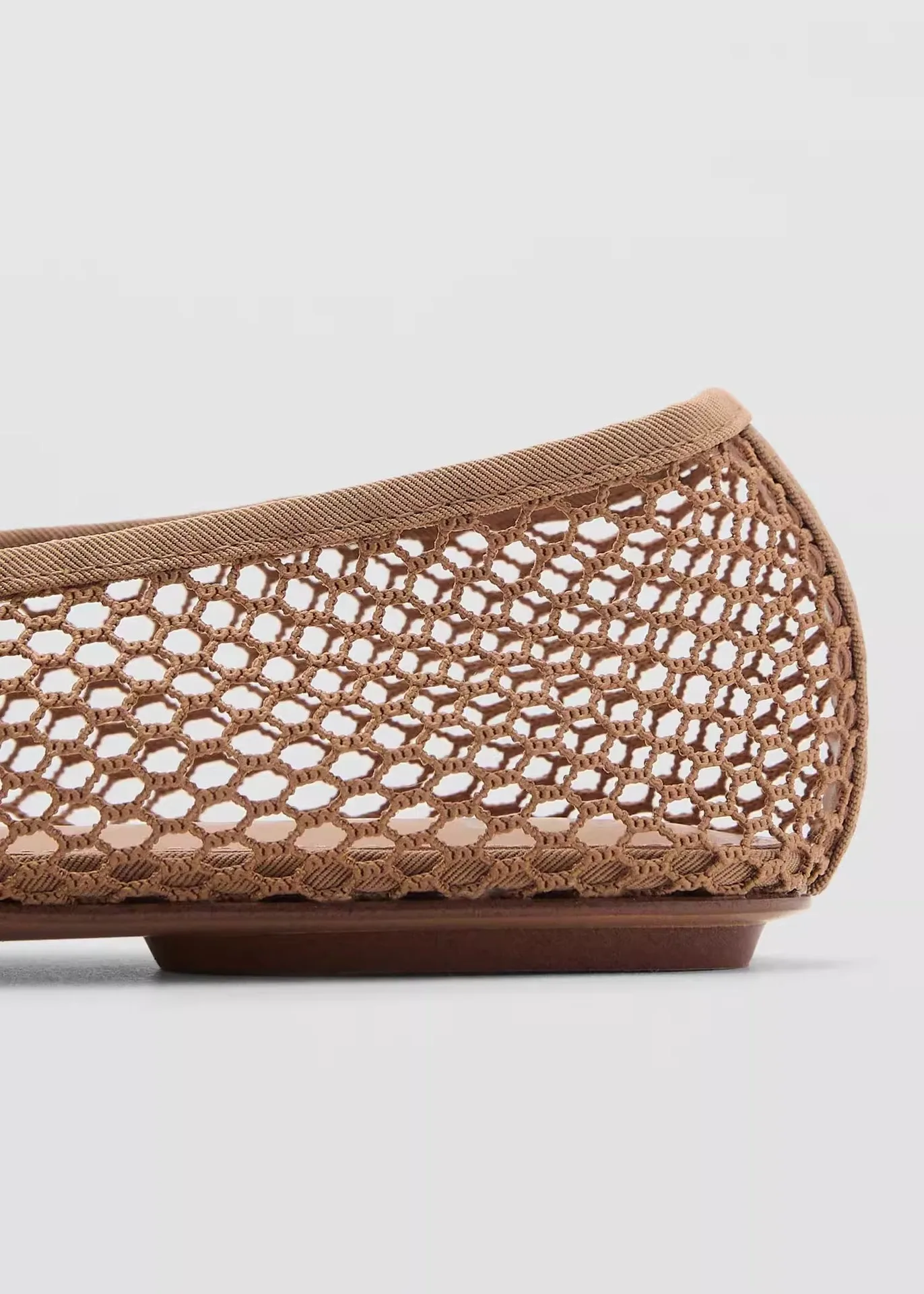 Mesh Summer Ballet Flats Shoes Women Buckle Strap Breathable 2025 New Flats Shoes Ladies Black Mary Janes Footwear Loafers