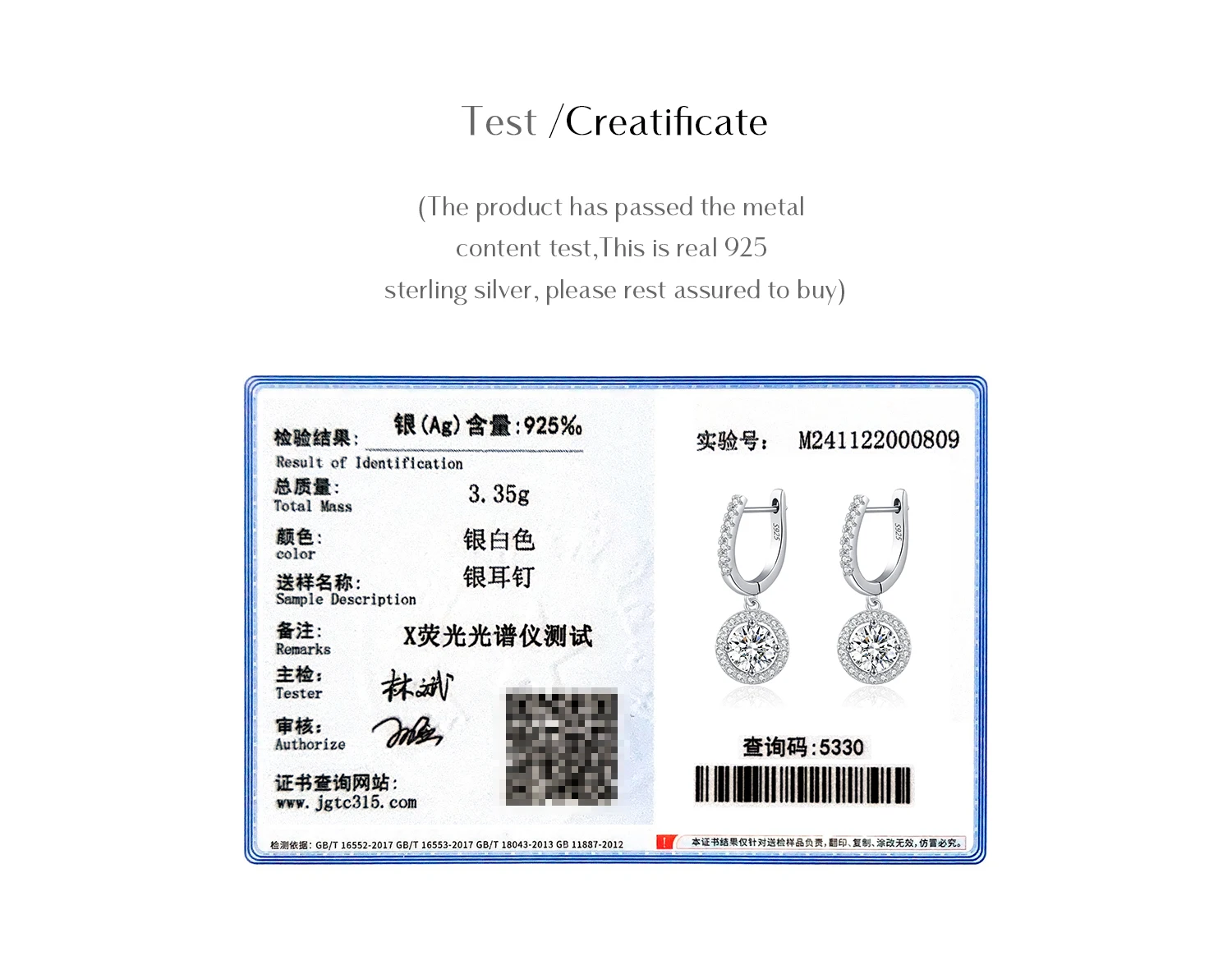 MODIAN D Color Moissanite Drop Earrings 925 Sterling Silver Halo Dangle Earrings For Women Wedding Engagement Fine Jewelry Gift