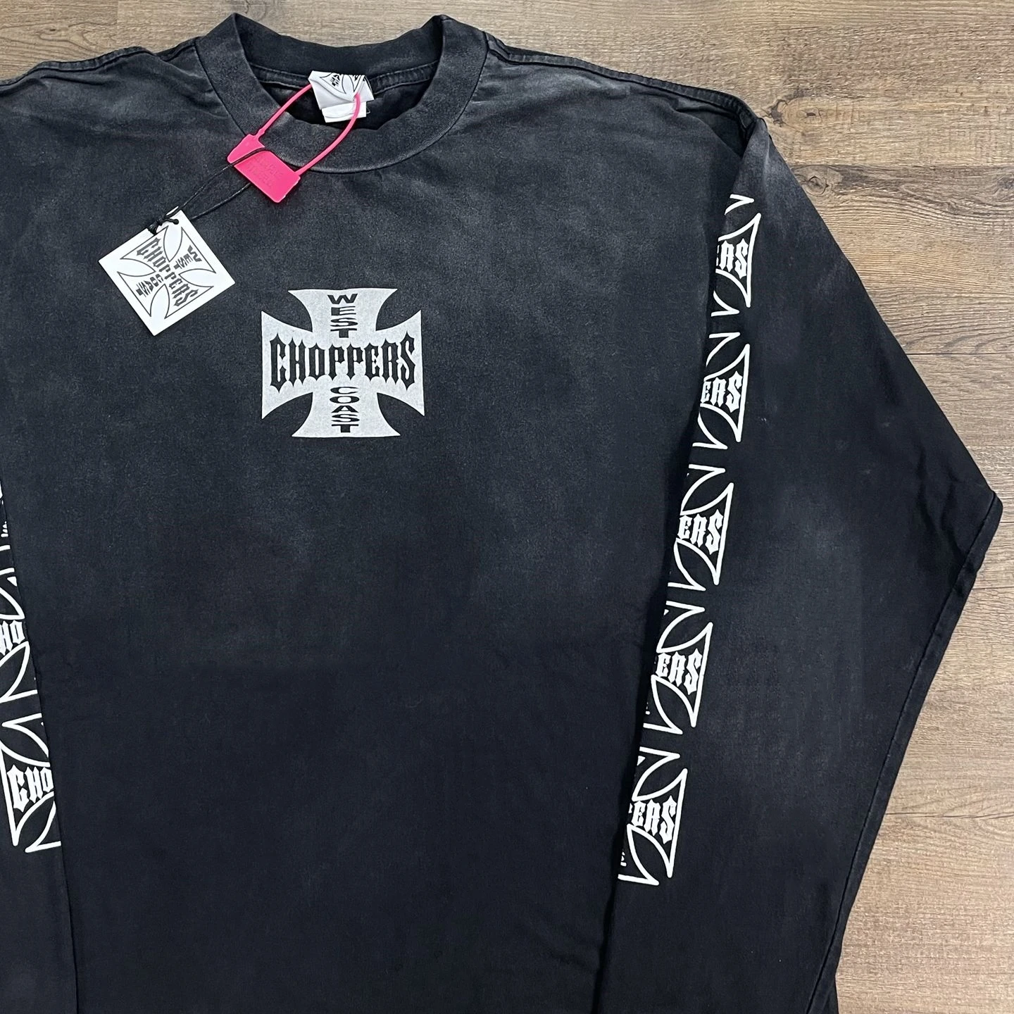Yao Fashion Oversize Loose Luxury Streetwear High Quality Brand Casual Long Sleeve Tops Tee  Vintage Washed T Shirt For Men
