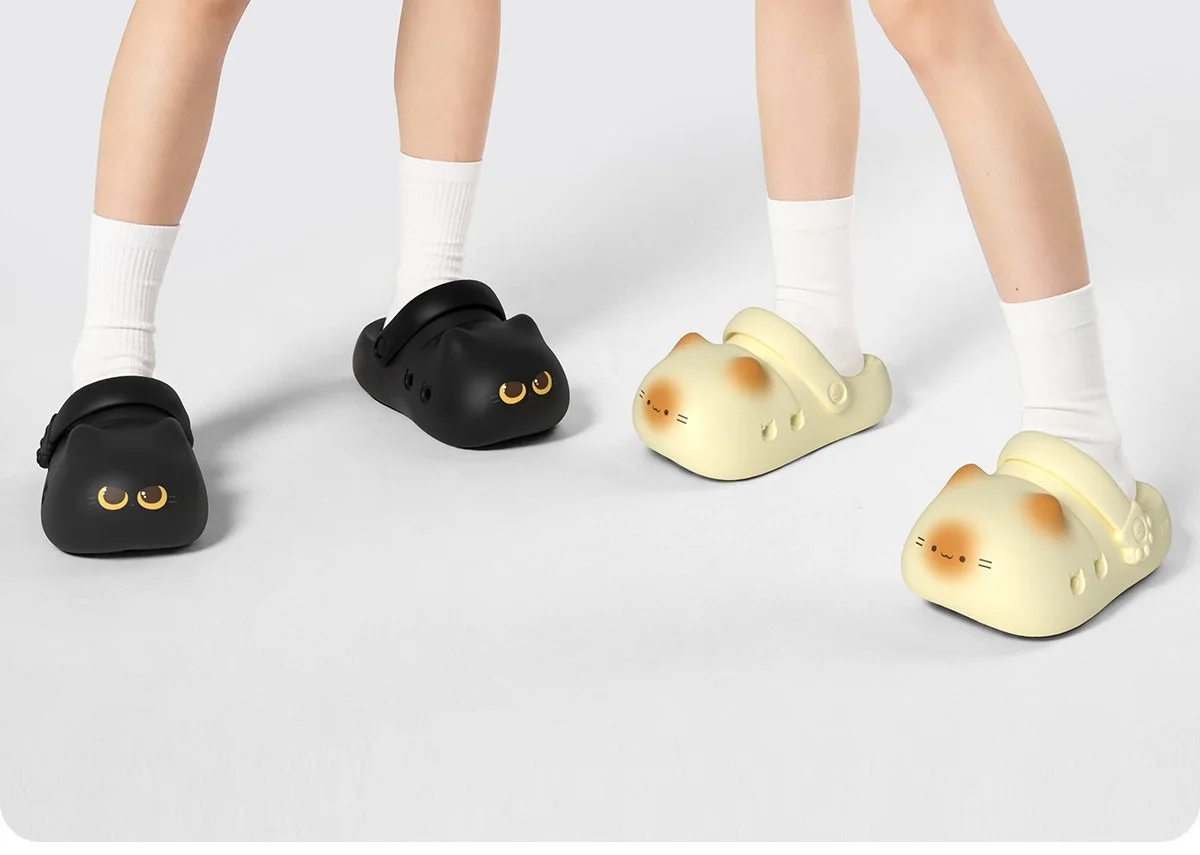 New Cat Claw Slippers Women Summer Mules Lightweight Indoor Slides Woman Non-Slip Odorless Kitten EVA Slipper Family Home Shoes