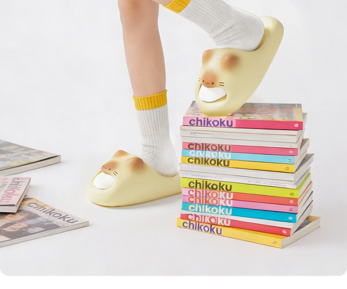 New Cat Claw Slippers Women Summer Mules Lightweight Indoor Slides Woman Non-Slip Odorless Kitten EVA Slipper Family Home Shoes