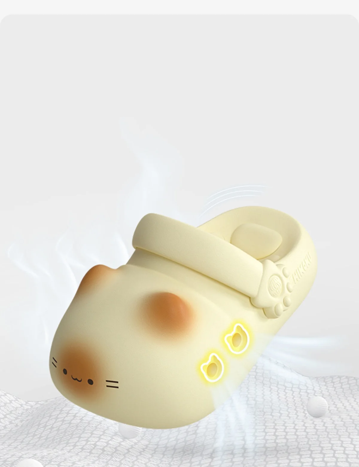 New Cat Claw Slippers Women Summer Mules Lightweight Indoor Slides Woman Non-Slip Odorless Kitten EVA Slipper Family Home Shoes