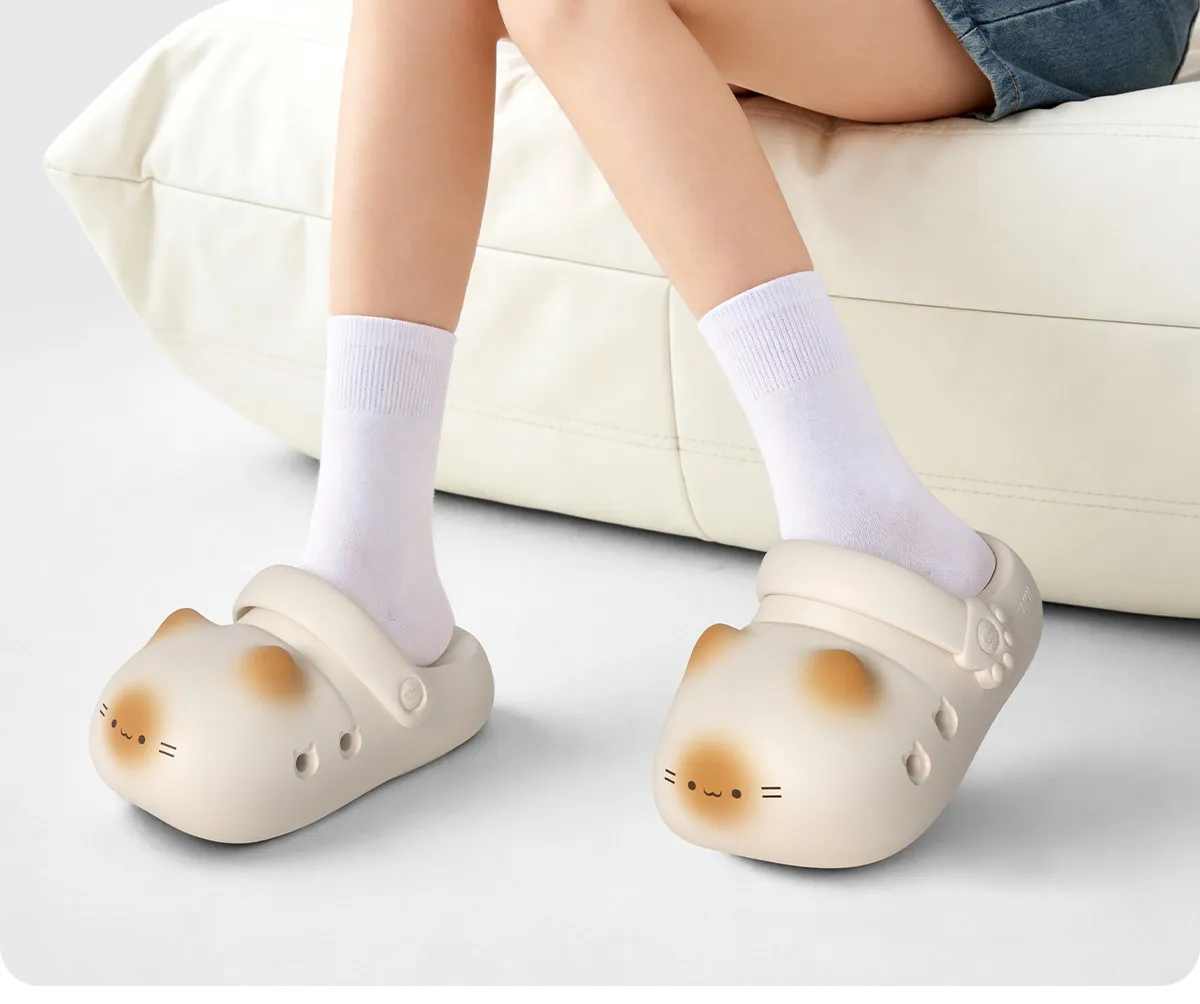 New Cat Claw Slippers Women Summer Mules Lightweight Indoor Slides Woman Non-Slip Odorless Kitten EVA Slipper Family Home Shoes