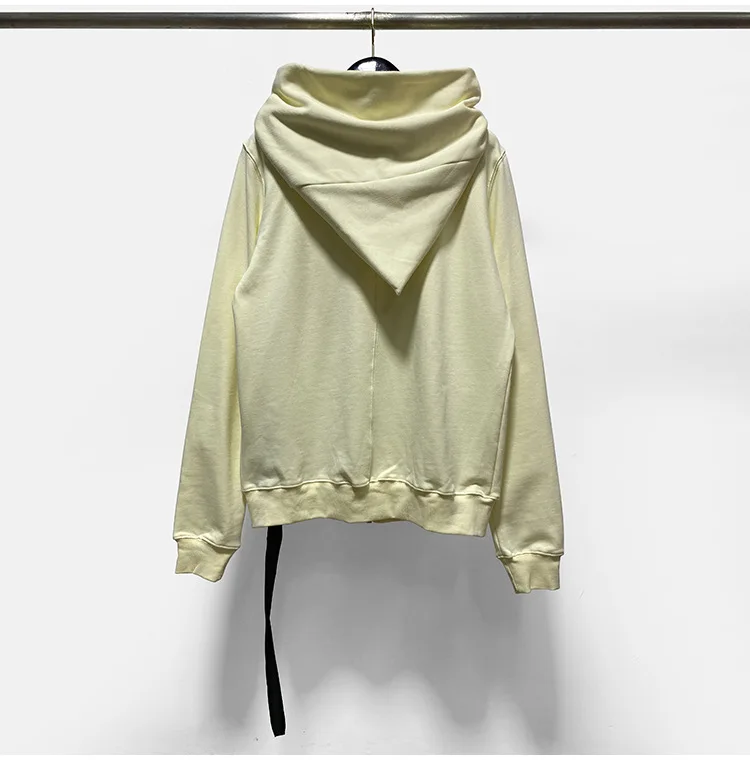 HKSH Men's Tide Punk Dark Autumn Winter New RO Style Wizardry Zipper Women's Fashion Cotton Sweatshirt Chic Coats Hoodies HK0530