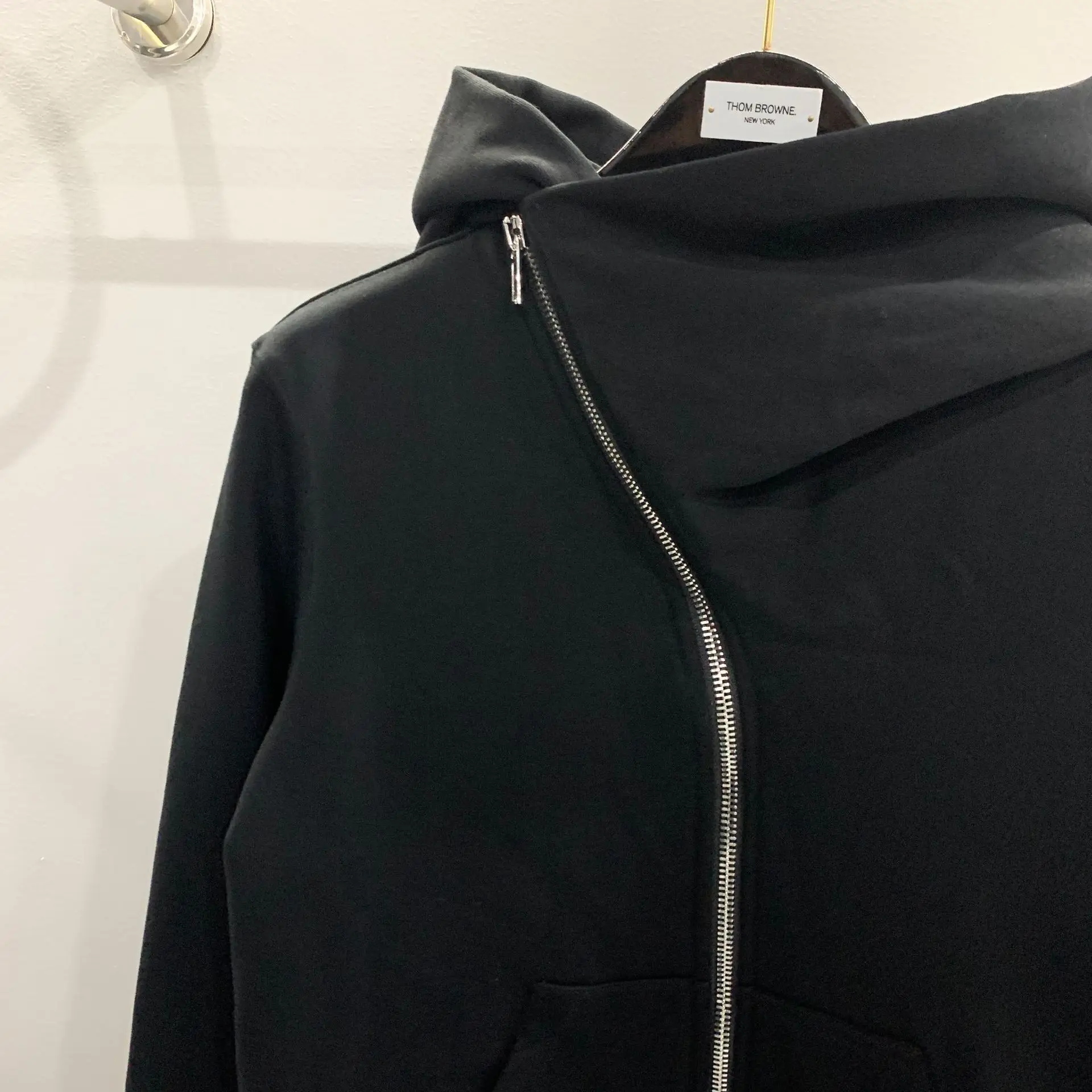 HKSH Men's Tide Punk Dark Autumn Winter New RO Style Wizardry Zipper Women's Fashion Cotton Sweatshirt Chic Coats Hoodies HK0530