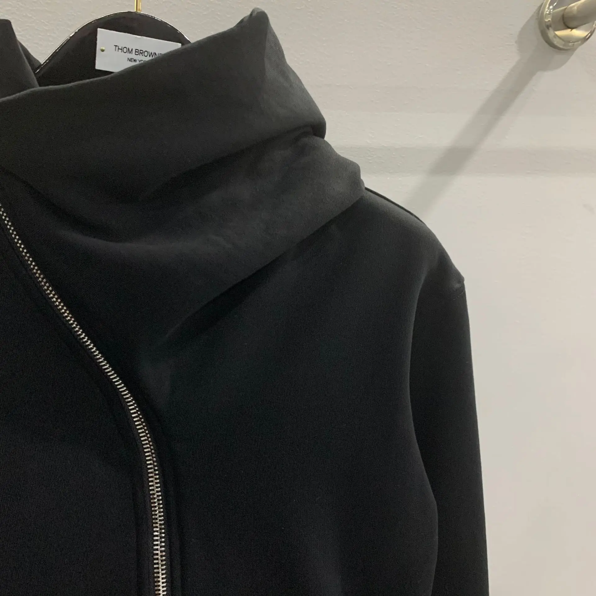 HKSH Men's Tide Punk Dark Autumn Winter New RO Style Wizardry Zipper Women's Fashion Cotton Sweatshirt Chic Coats Hoodies HK0530