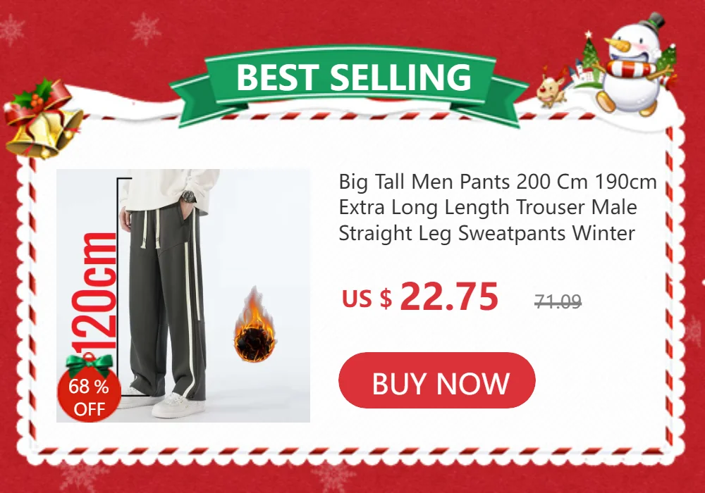 190cm 200cm Men's Tall Pants Zipper Pocket Summer Trouser Teeneeger Male Ice Silk Extra Long Length 110 115 Cm 120cm Lengthened