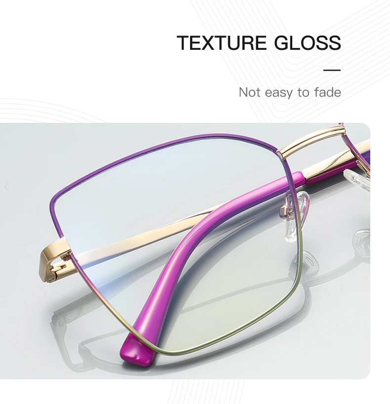 VICKY New Design Prescription Glasses Women Reading Glasses Butterfly Frame Customized Prescription Eyewear Face Contouring 3086