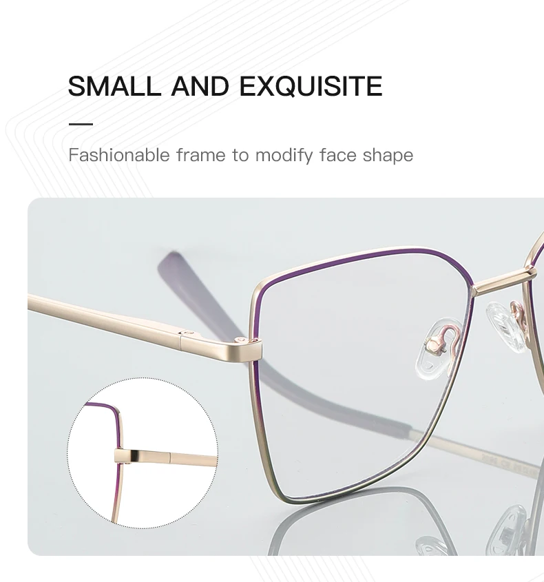 VICKY New Design Prescription Glasses Women Reading Glasses Butterfly Frame Customized Prescription Eyewear Face Contouring 3086