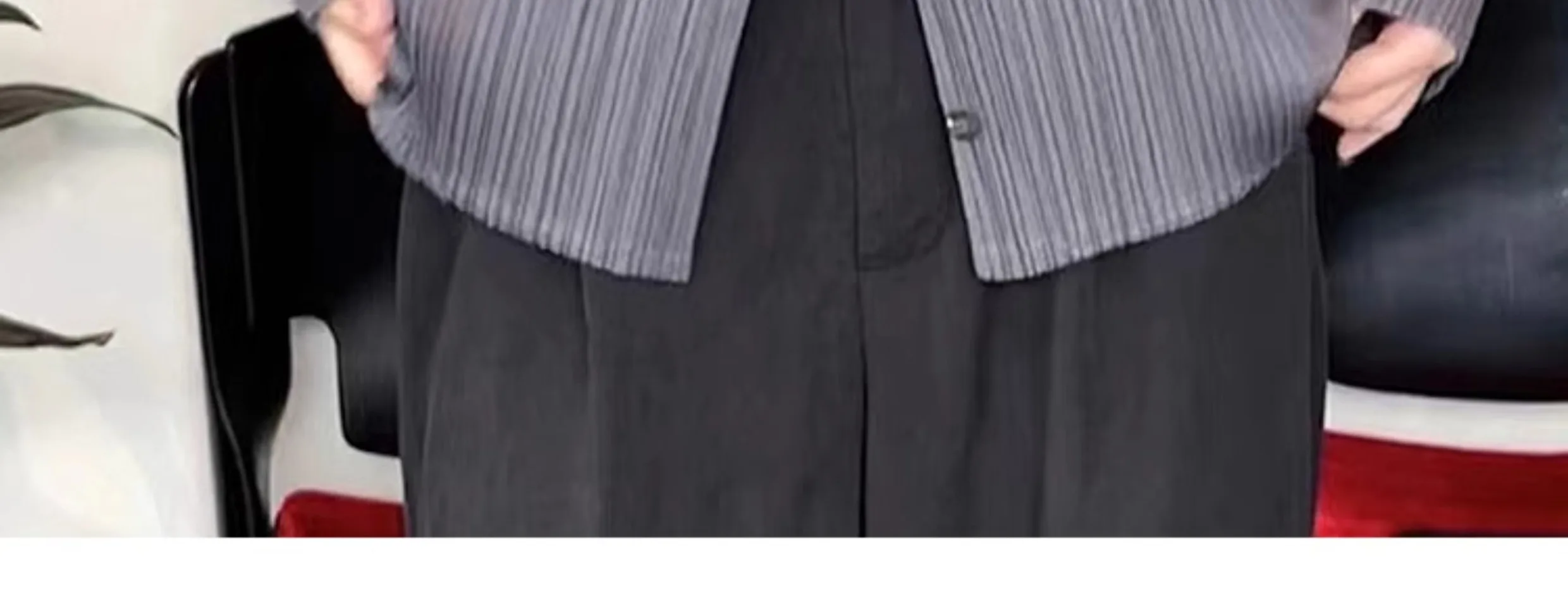 Women's Shirt Miyake Pleated Lapel Long Sleeve Shirt Casual Versatile Loose Plus Size Shirt Pleated Cardigan Tops 2024 Fall New