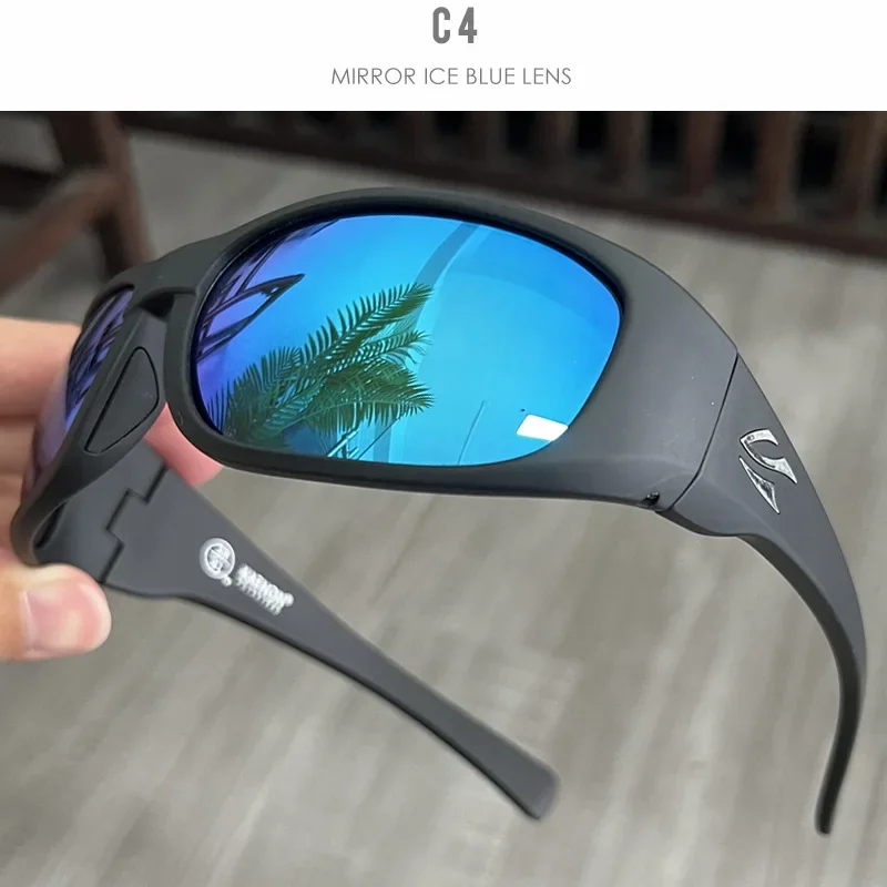 KAENON Klay New Fashion Polarized Sunglasses for Men Outdoor Classic Casual Glasses TR90 Frame Sports Fishing Driving Eyewear