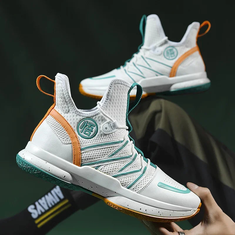 High Top Mesh Running Shoes Korean Fashion Students Casual Sneaker Non-slip Versatile Couple Shoes Masculino Zapatillas Hombre