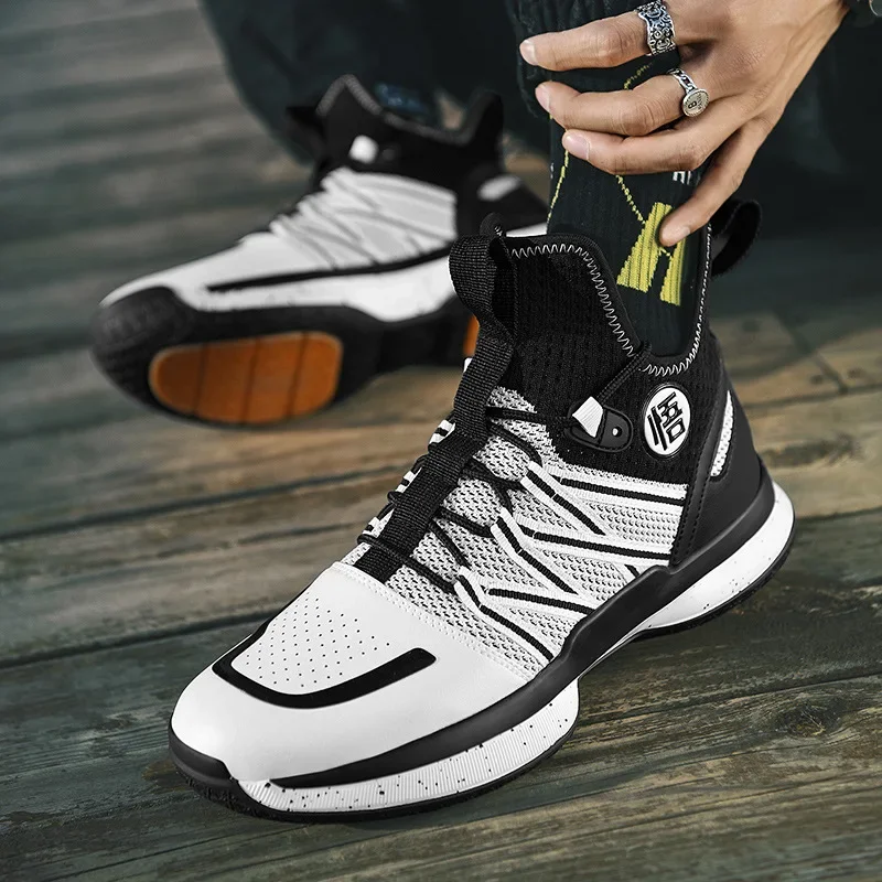 High Top Mesh Running Shoes Korean Fashion Students Casual Sneaker Non-slip Versatile Couple Shoes Masculino Zapatillas Hombre