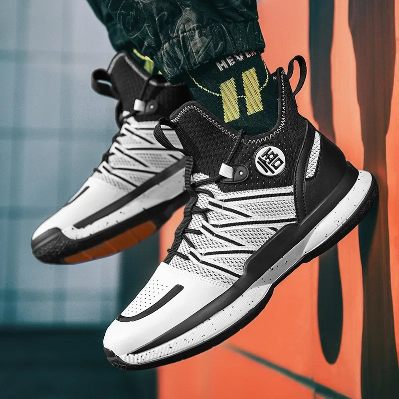 High Top Mesh Running Shoes Korean Fashion Students Casual Sneaker Non-slip Versatile Couple Shoes Masculino Zapatillas Hombre