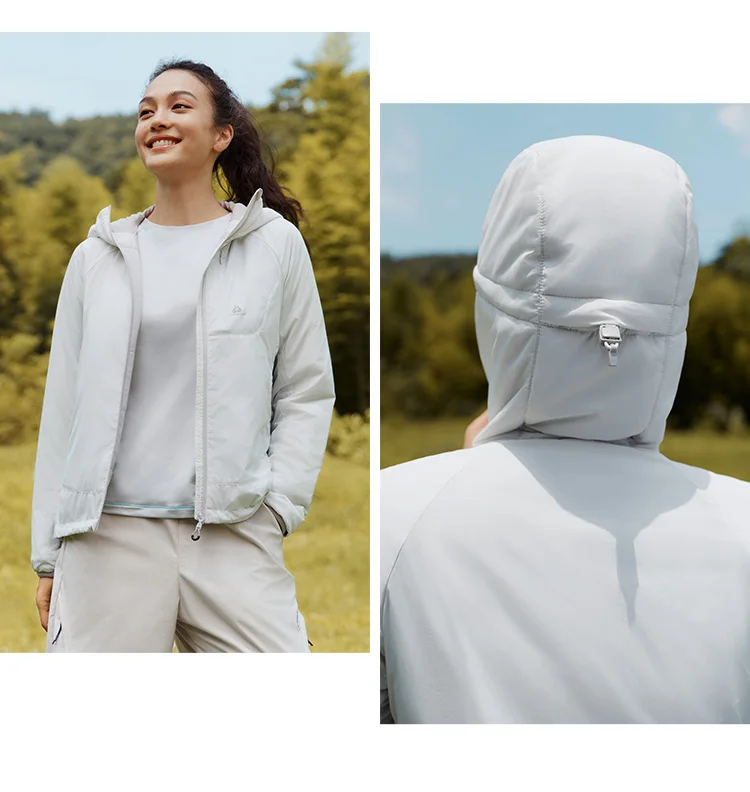 Semir Cotton Coat Women Three-Resistant Outdoor Raglan Sleeve Slim Hooded 2025 New Winter Heat-Generating Light Inner Wear