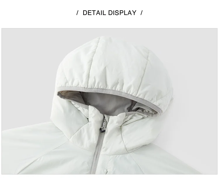 Semir Cotton Coat Women Three-Resistant Outdoor Raglan Sleeve Slim Hooded 2025 New Winter Heat-Generating Light Inner Wear