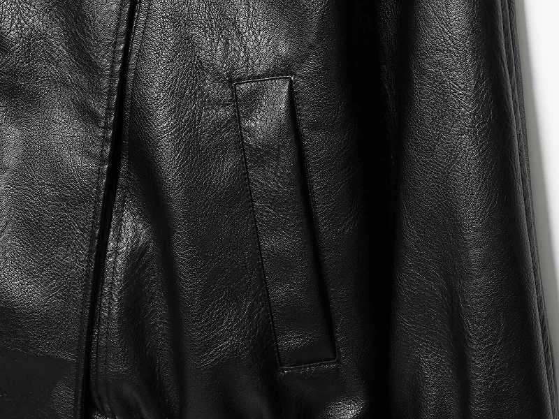 MUJER Faux Leather Jackets for Women Oversize Women's Bomber Jacket Fashion Winter Womens Coats Outerwears Demi-season Jackets